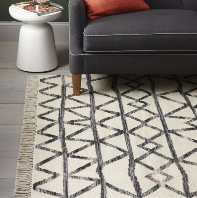 Torres Wool Kilim Iron