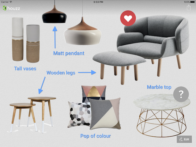 HouzzSketchMoodboard