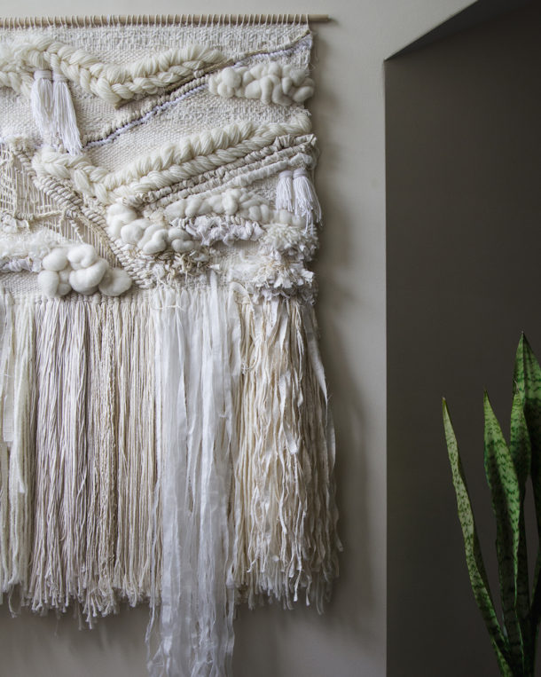 Amazing woven wall hangings by Sydney sisters Crossing Threads - The ...