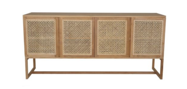 'Willow' buffet - rattan has never looked so chic!