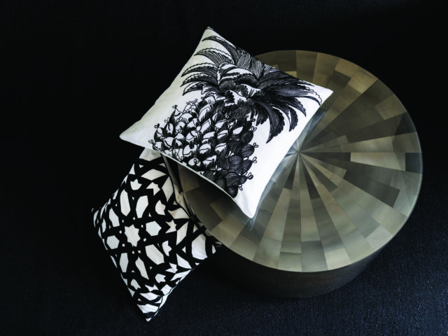 Bold prints: Alex Perry designs new range for Linen House - The