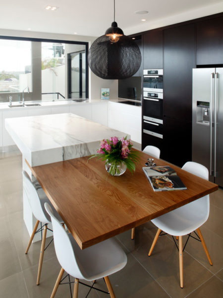 Designed by Art of Kitchens, photographed by Eliot Cohen