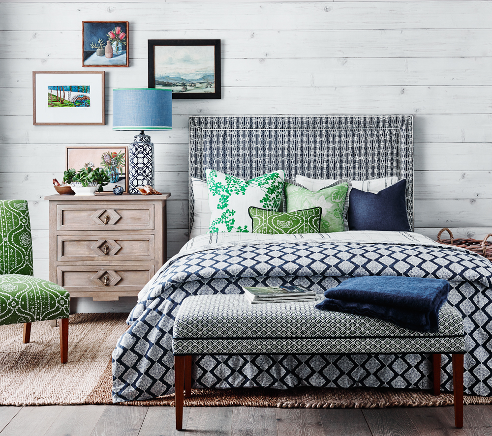 Beautiful bedheads Anna Spiro & Heatherly Design collaborate The