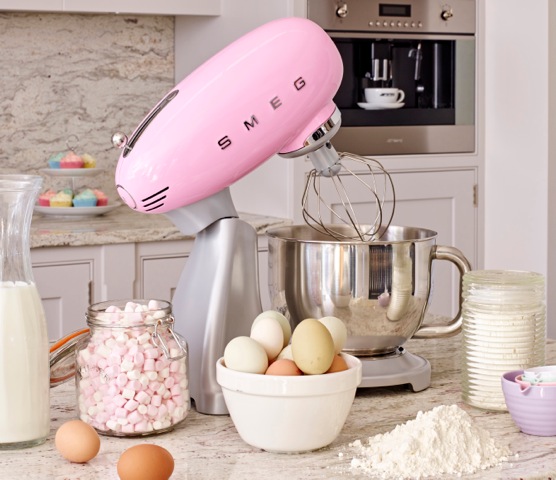 Smeg Stand Mixer Pink