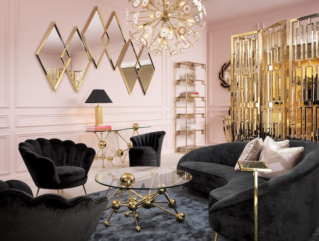 How to: Master the Hollywood Regency aesthetic - The Interiors Addict