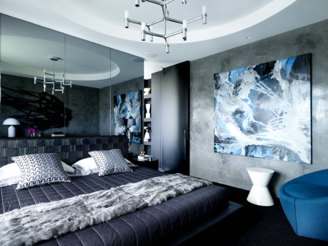 Scott's Blue Essence in Greg Natale's Elizabeth Bay House project