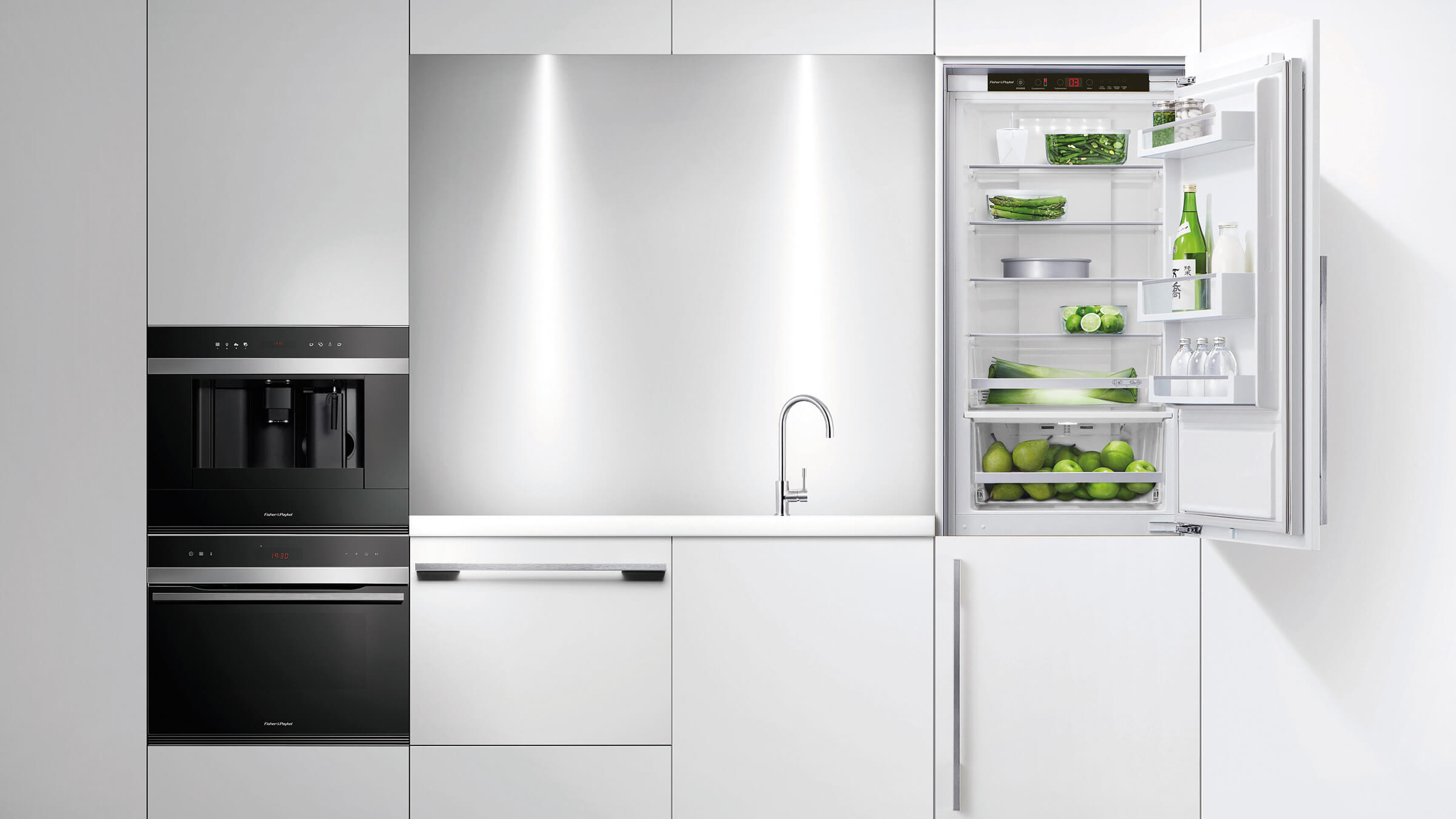 Integrated kitchen deals units