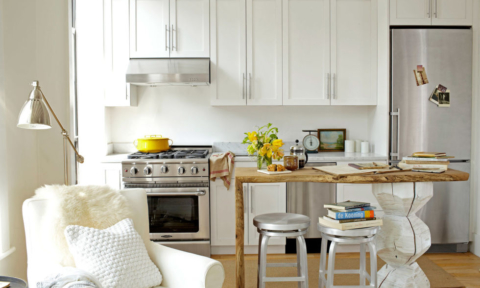 Clever hacks to make the most of a small kitchen