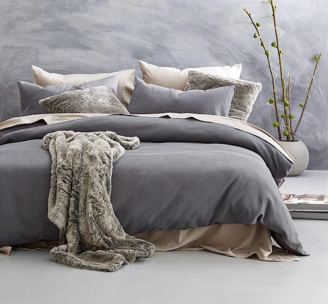 kmart grey blanket