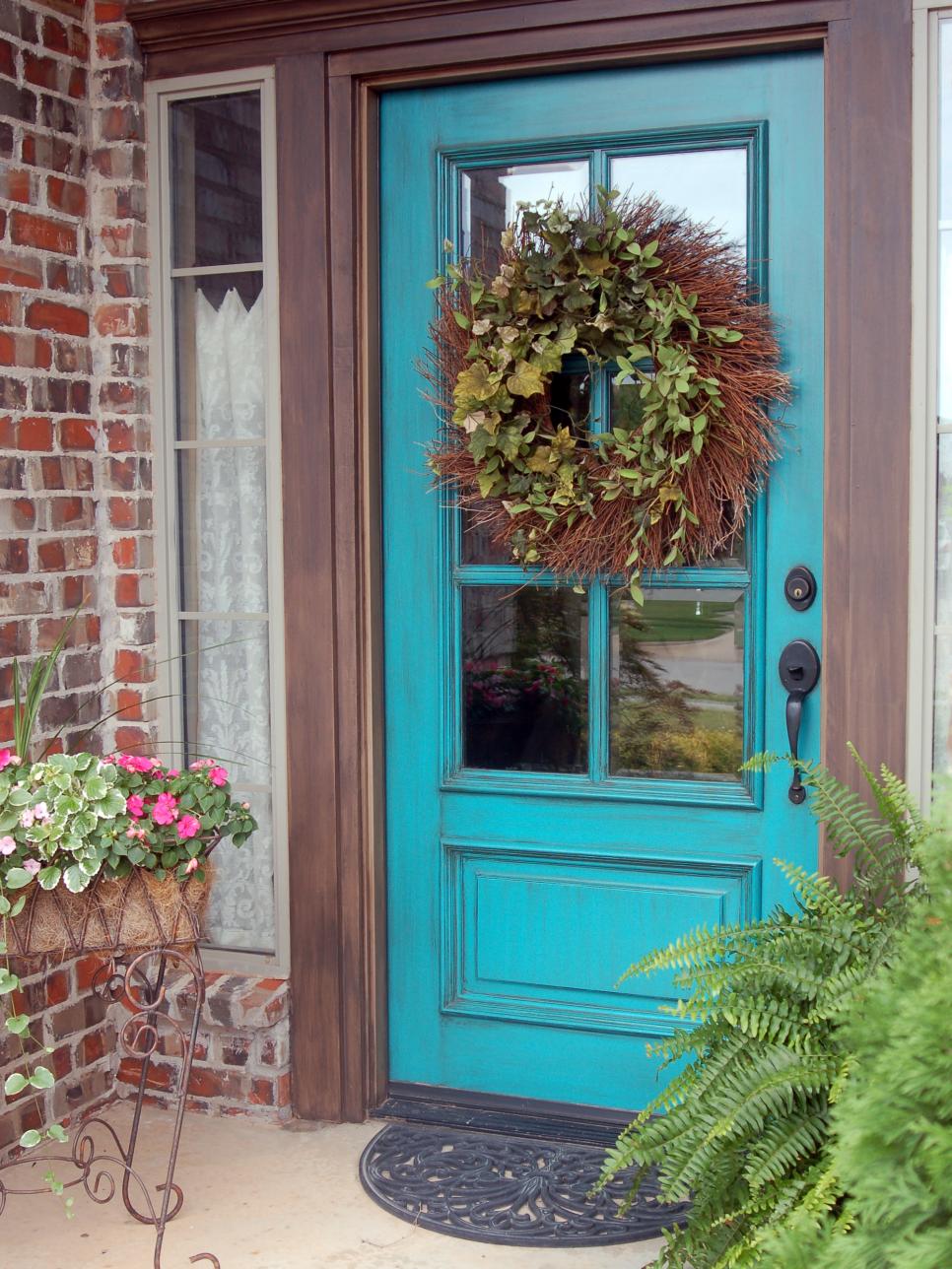 3 easy ways to make your front door pop