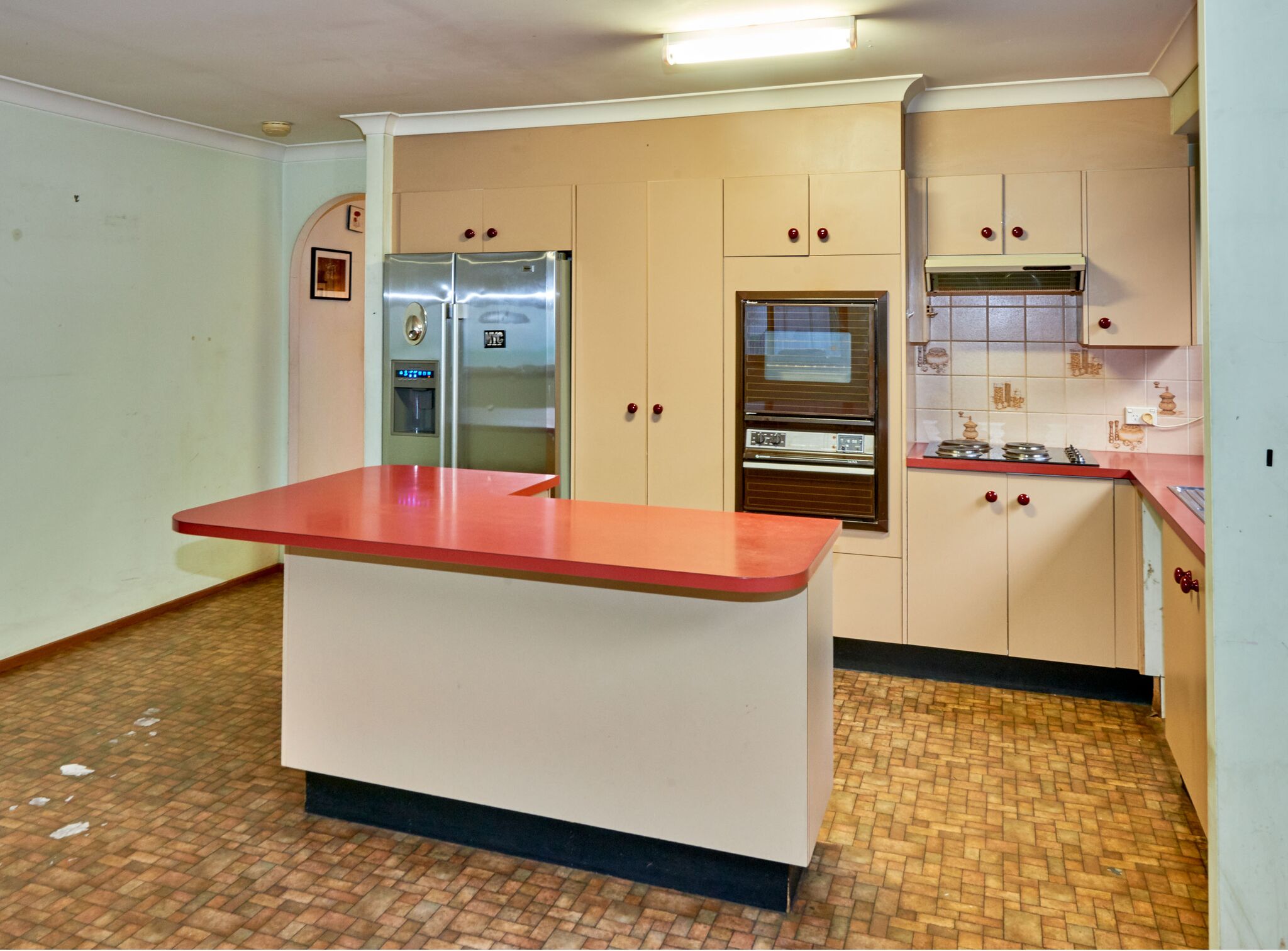 Budget reno A kitchen and bathroom revamped with just paint! The