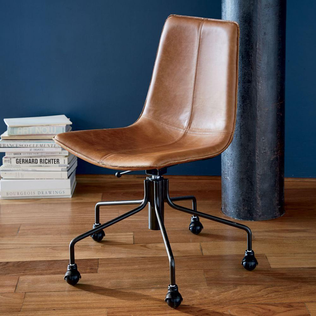 Slope Leather Office Chair H2113 Z 