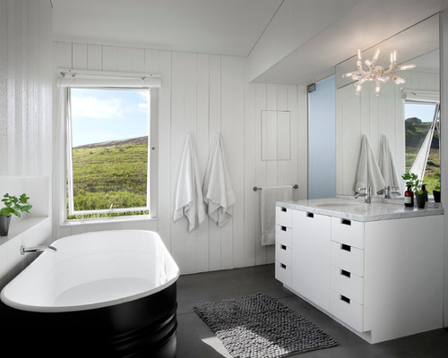 Bathroom On A Budget Stock Tank Bathtubs The Interiors Addict