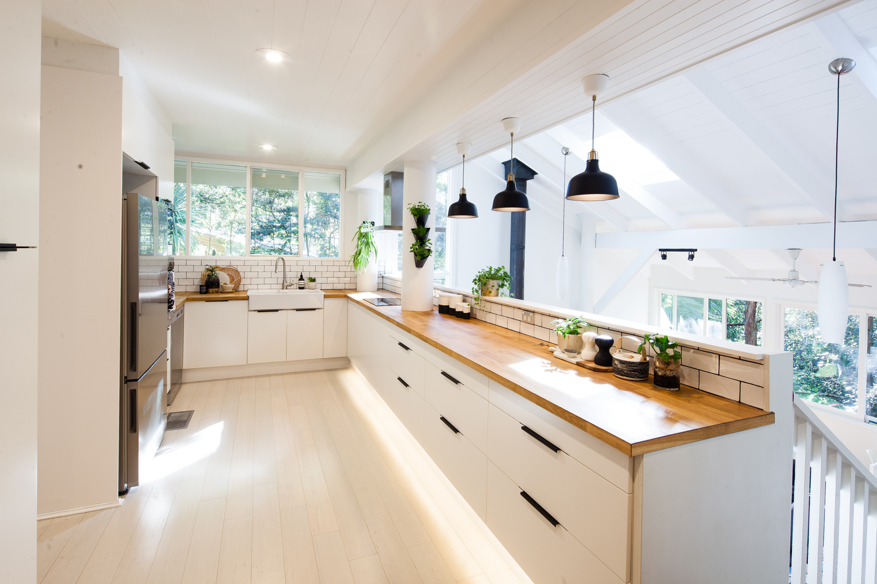 A Sydney blogger's light-filled and lovely IKEA kitchen - The Interiors Addict