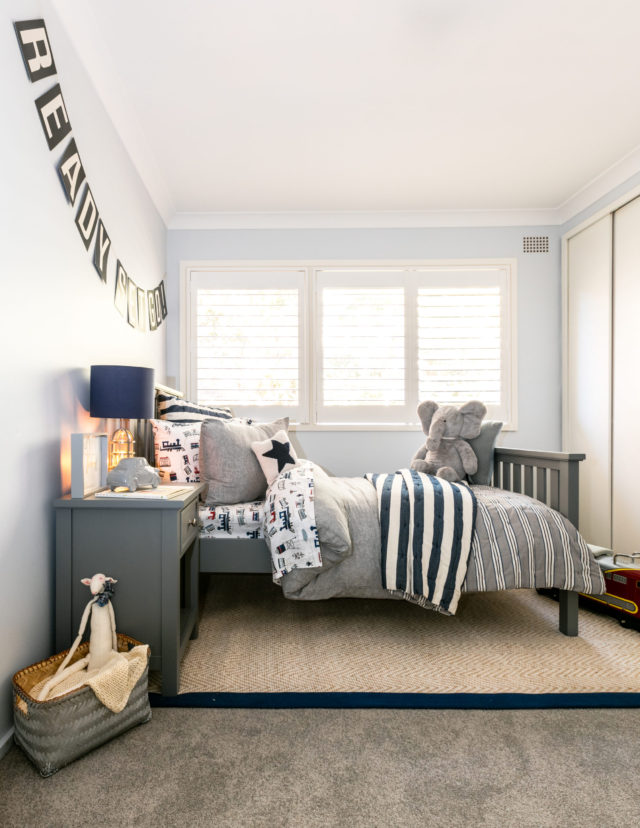 pottery barn boys room