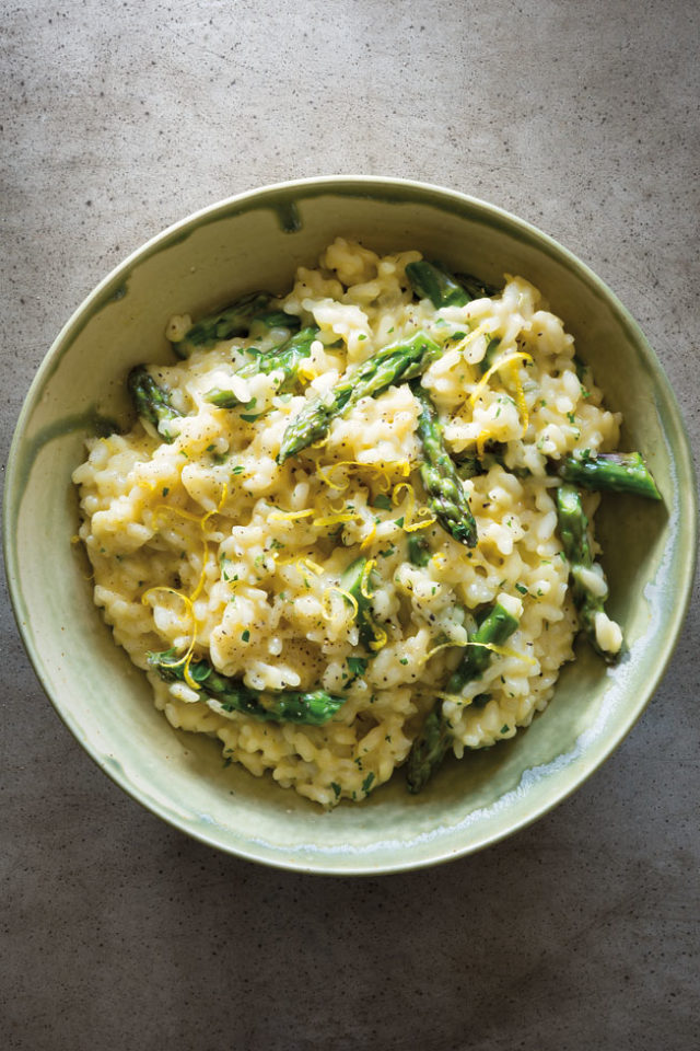 Foodie Friday: Creamy lemon risotto with asparagus - The Interiors Addict