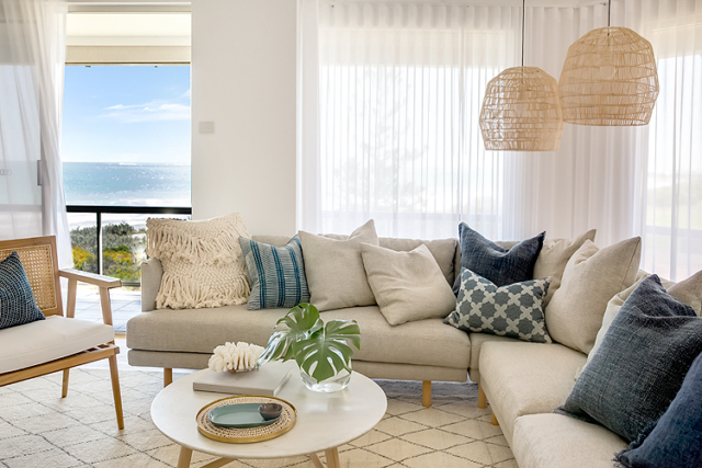 Coastal lounge room