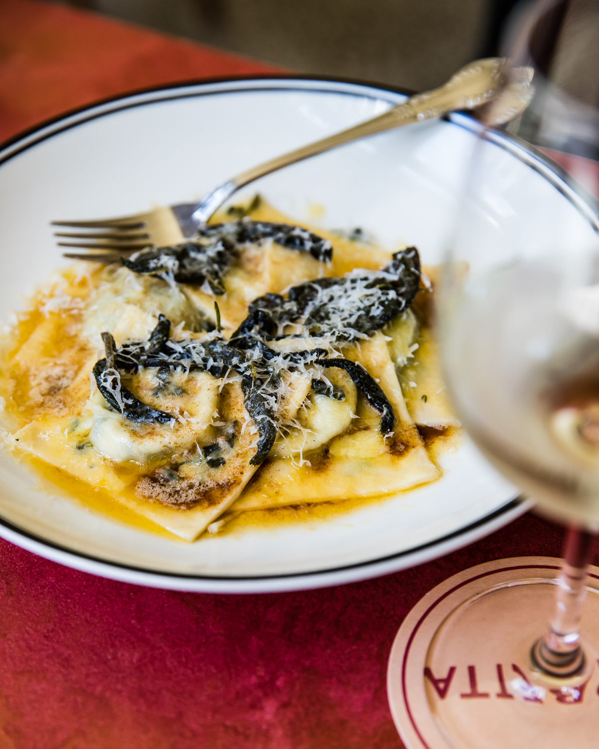 Foodie Friday Spinach & ricotta ravioli & burnt butter The Interiors