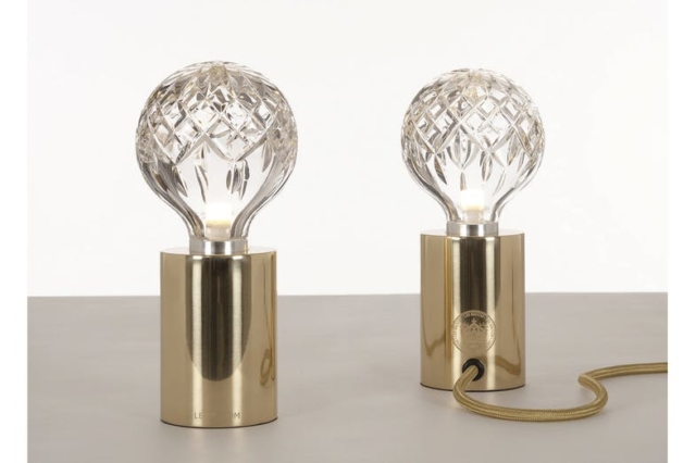 Lee Broom clear crystal bulb table lamp