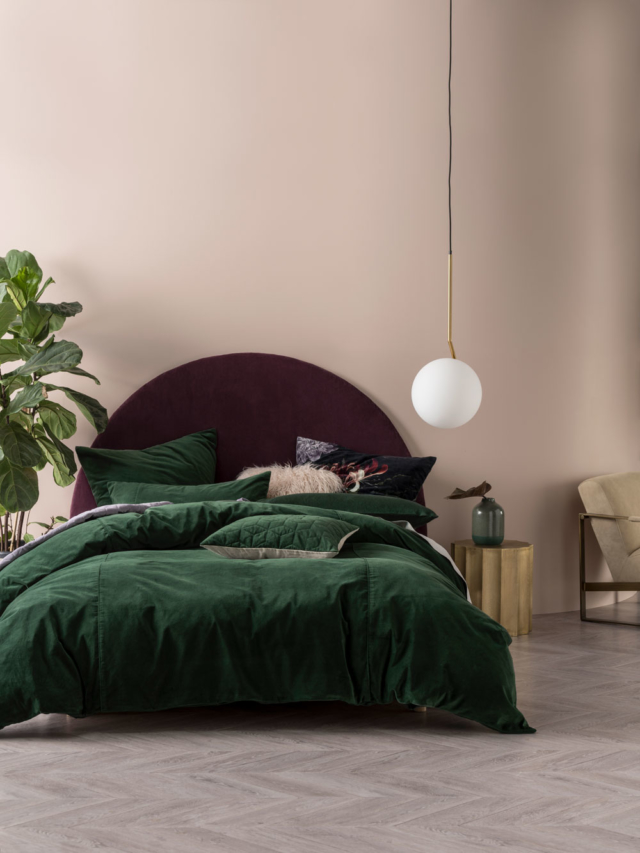 Linen House green bed linen