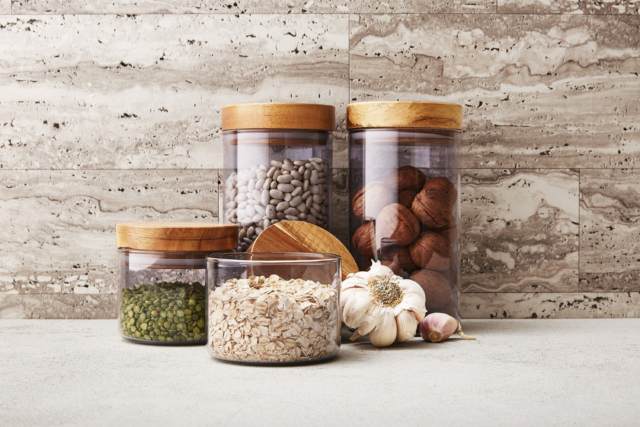 Target smoke glass canisters