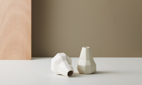 Gidon Bing's faceted vases