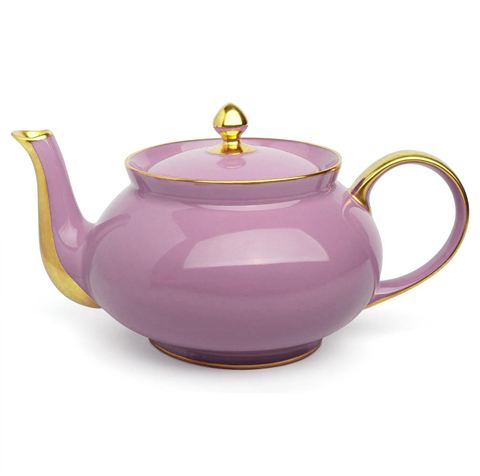 Limoges purple teapot