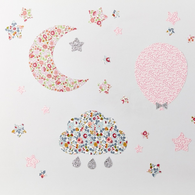 Little Cloud Liberty wall sticker set