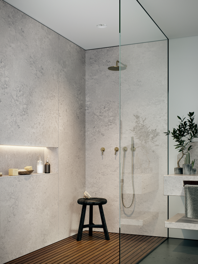 Caesarstone's new 'Airy Concrete' design