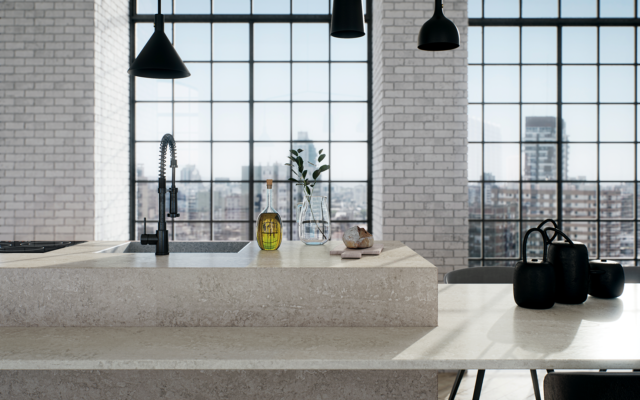 Caesarstone's new 'Topus Concrete' design