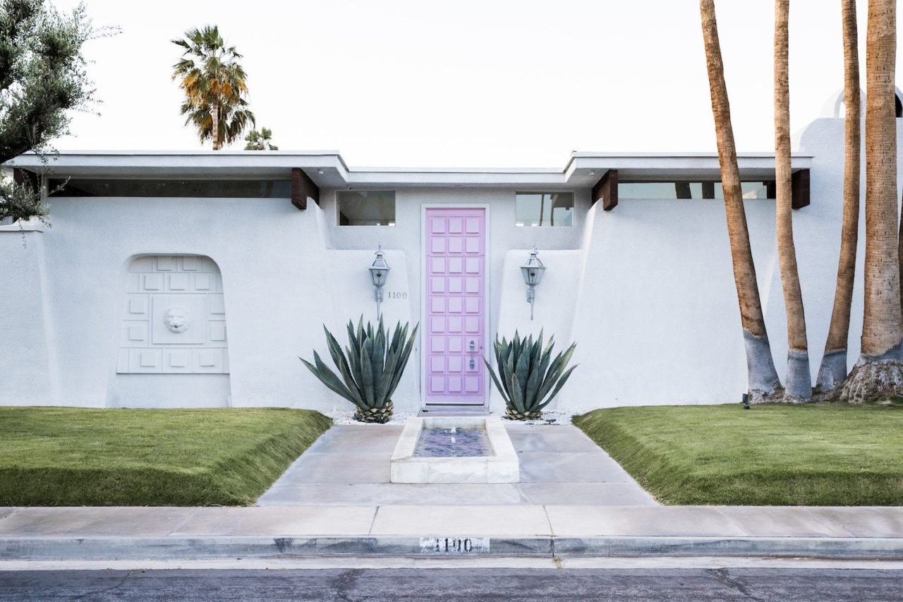 Palm Springs door tour: Art for architecture lovers - The Interiors Addict