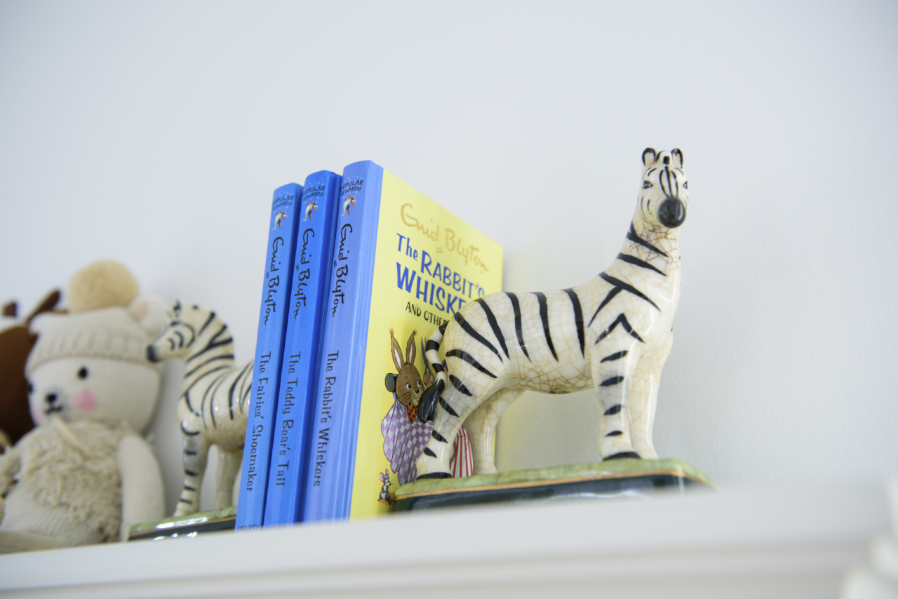 Real nursery Pale blue & gold combine for baby boy The Interiors Addict