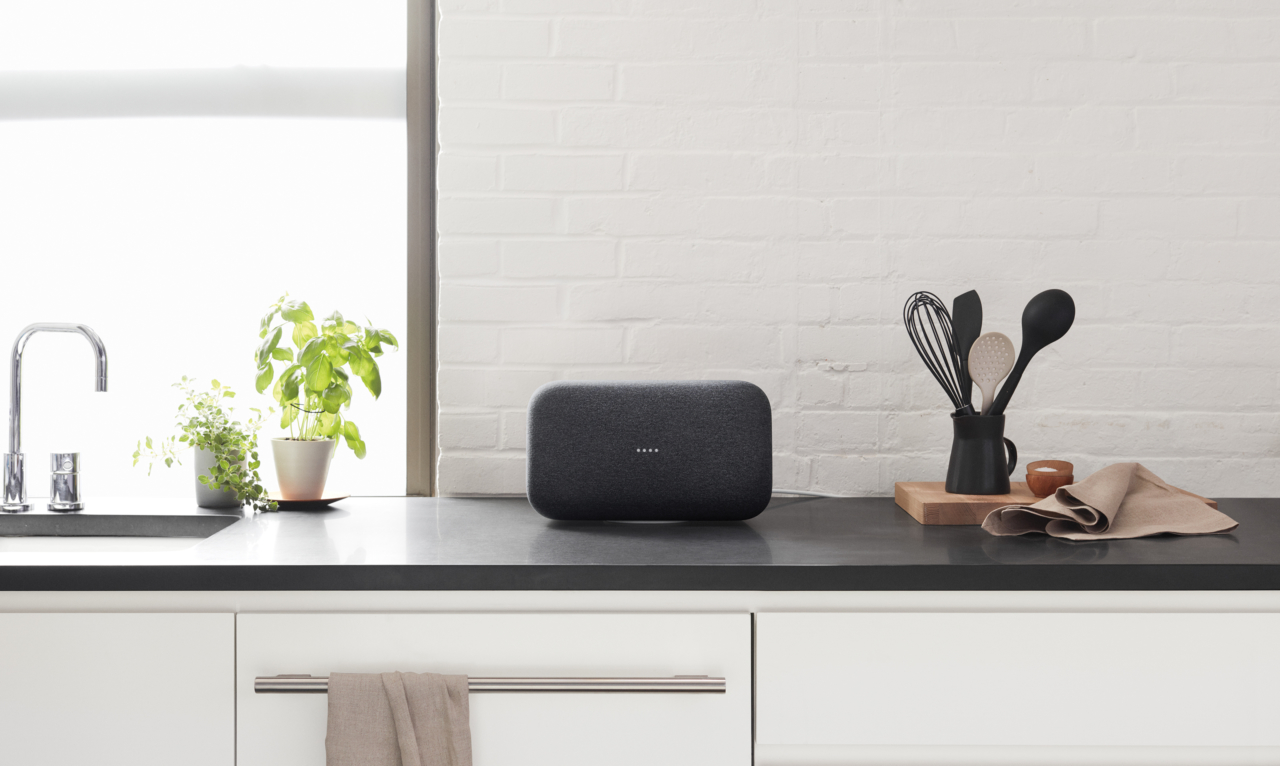 Google Home Max a smart, stylish and powerful speaker The Interiors