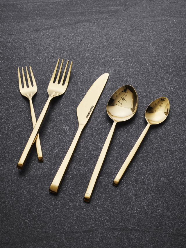 Greg Natale brass cutlery