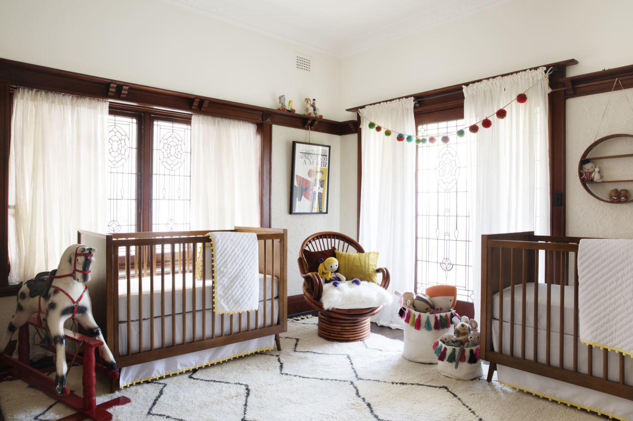 Rockabilly baby: A stylish mid-century twin nursery - The Interiors Addict