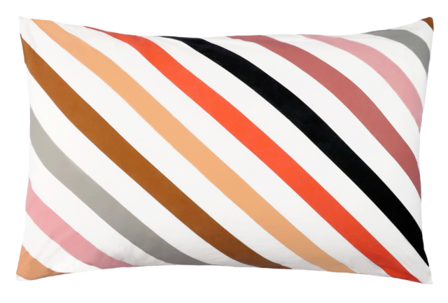 Rachel Castle stripe pillow