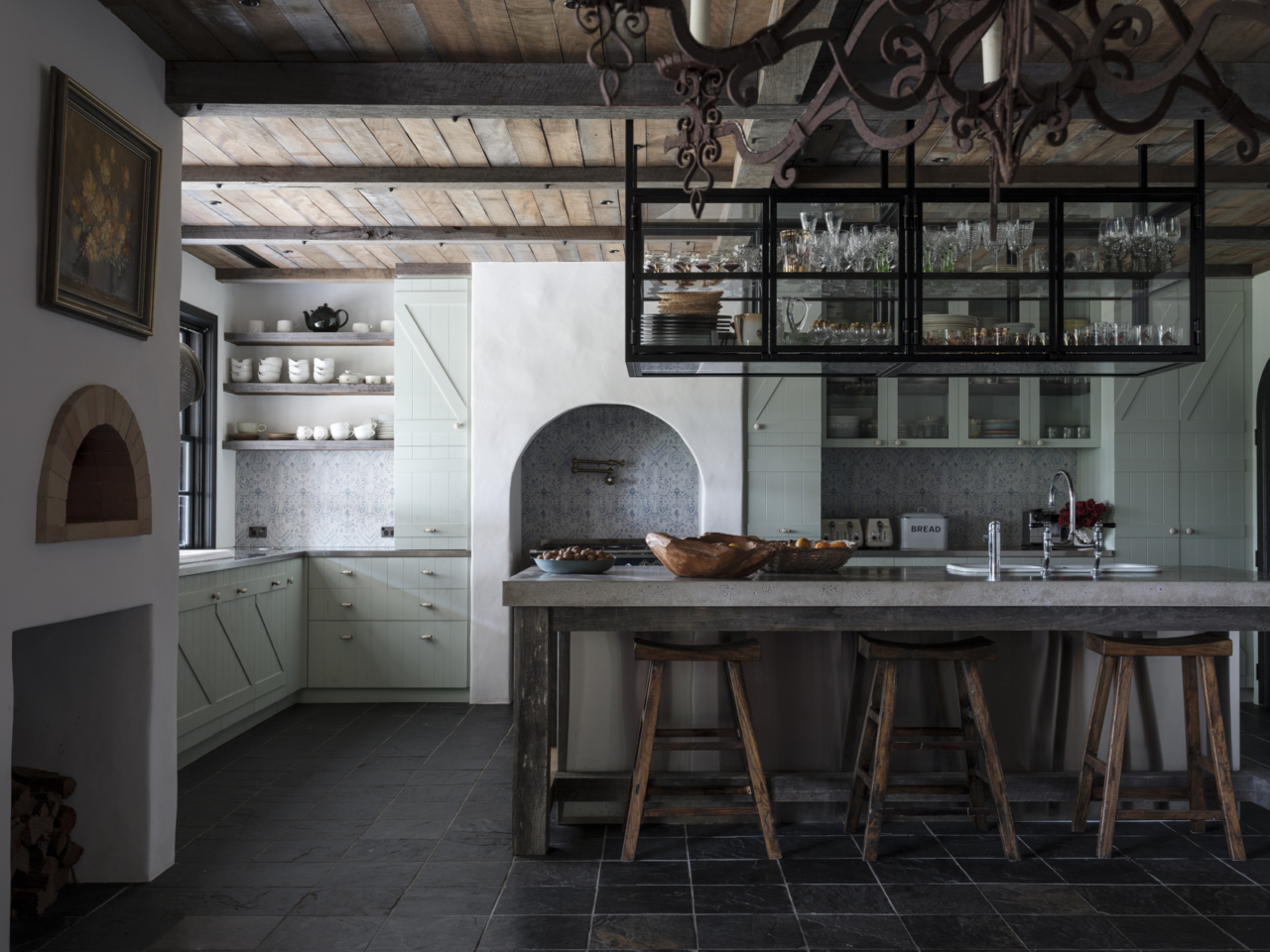 Real home: A designer's eclectic semi-rural farmhouse - The Interiors ...