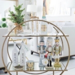 Pinterest round bar cart