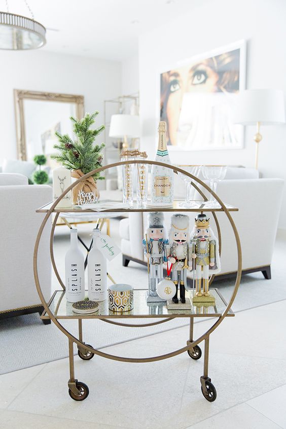 Pinterest bar cart