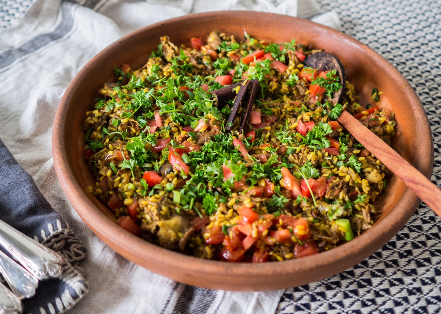 Foodie Friday: Leftover lamb pilaf rice - The Interiors Addict