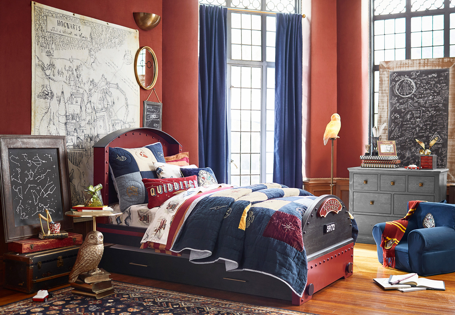 Harry Potter bedroom dreams with Pottery Barn Kids The