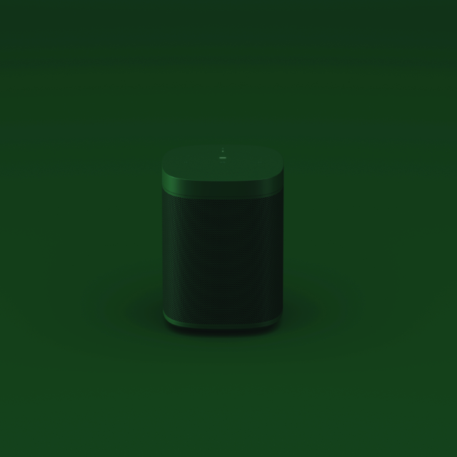 Forrest Green Sonos X HAY speaker