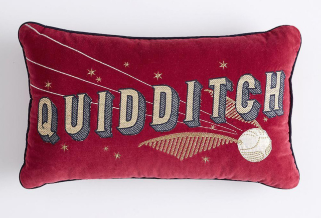 Quidditch cushion, $59