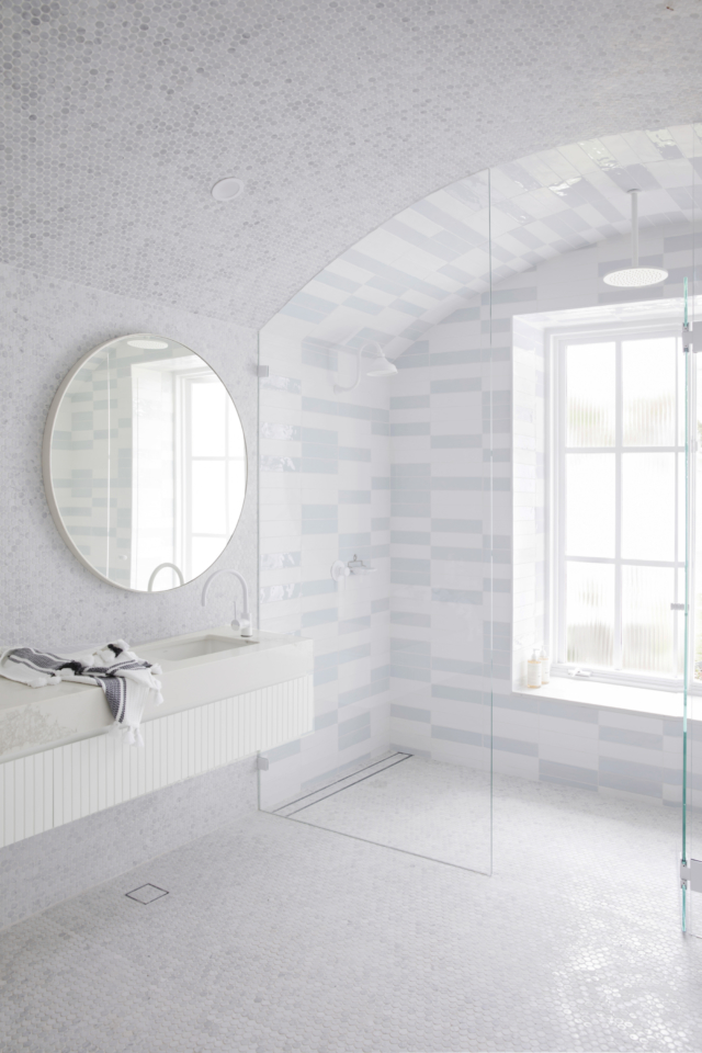 Three Birds Renovations on being creative with tiles - The Interiors Addict