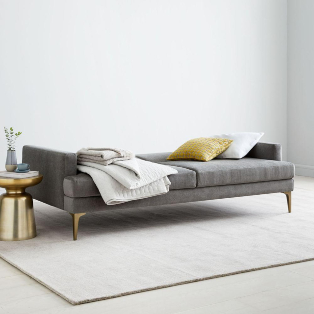 west elm andes futon