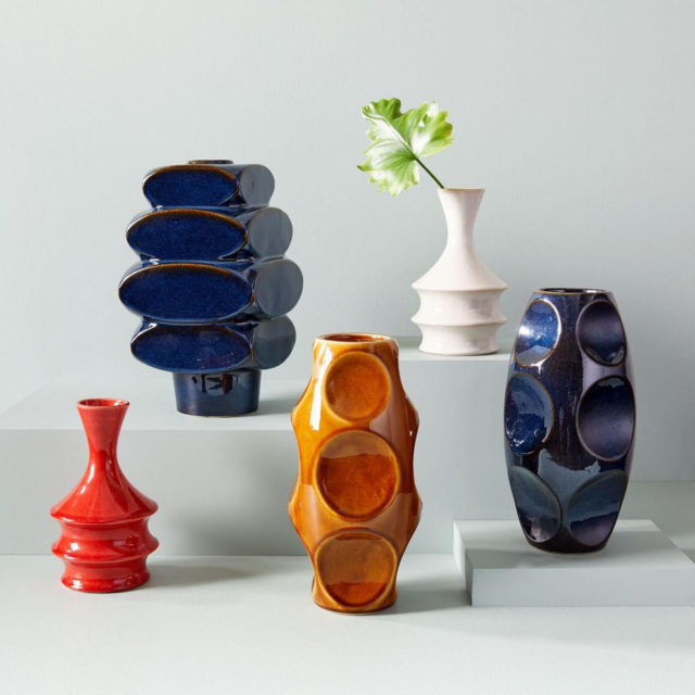 west elm modernist vases