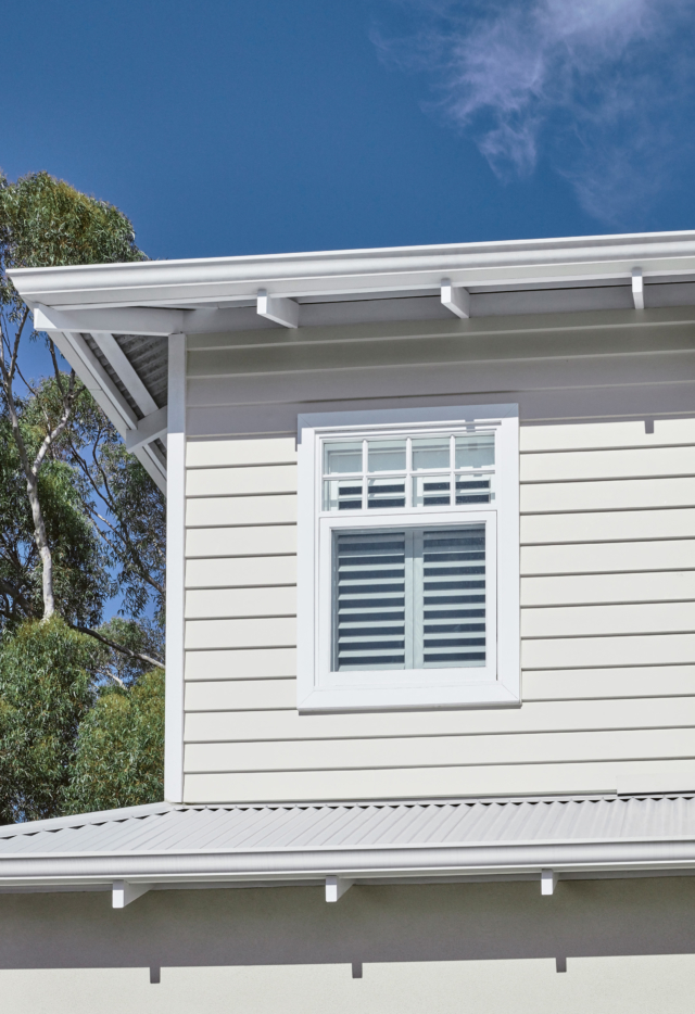 Linea weatherboard cladding