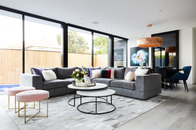 Lounge and dining room