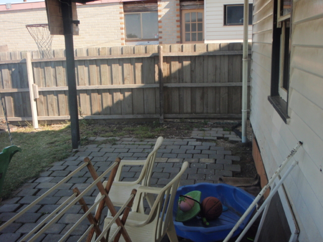 BEFORE backyard