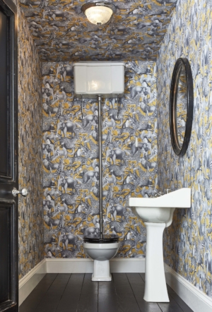 Bathroom wallpaper: yes, it can work with moisture - The Interiors Addict